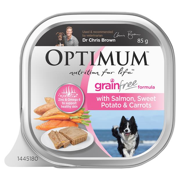 salmon and sweet potato grain free dog food