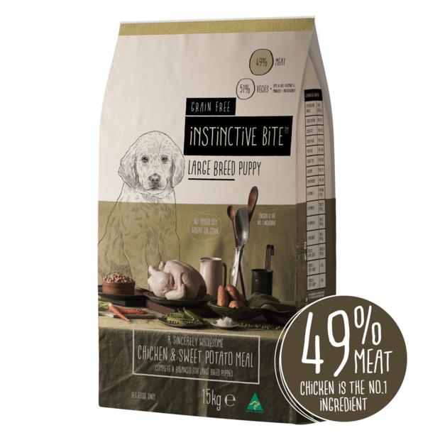 Instinctive bite 2025 dog food