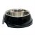 Jumbo Pets 2 in 1 Melamine Bowl Small Black