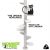 Monkee Tree – The Scalable Cat Climbing Ladder 12 Trunk Starter Pack