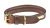 Weatherbeeta Leather Padded Dog Collar Brown Extra Large